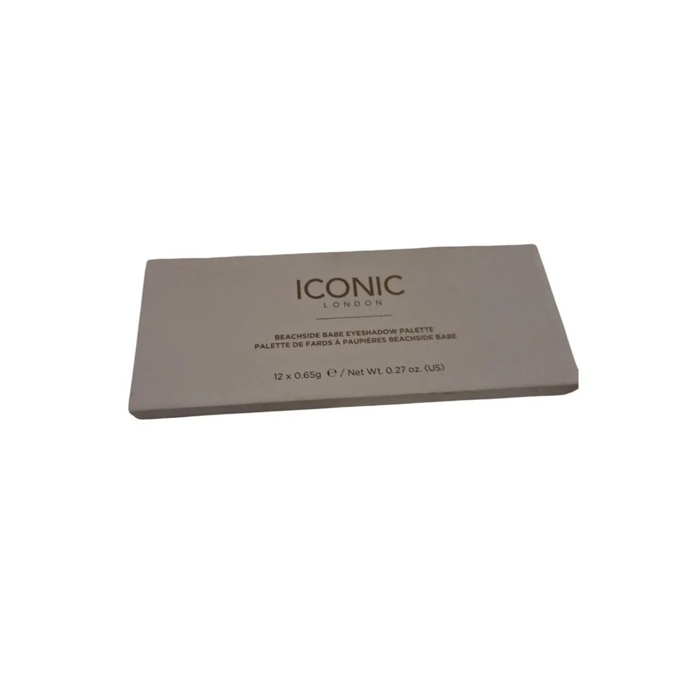 Iconic London Beachside Babe Eyeshadow Palette 12 Shade Neutral Bronze Blue